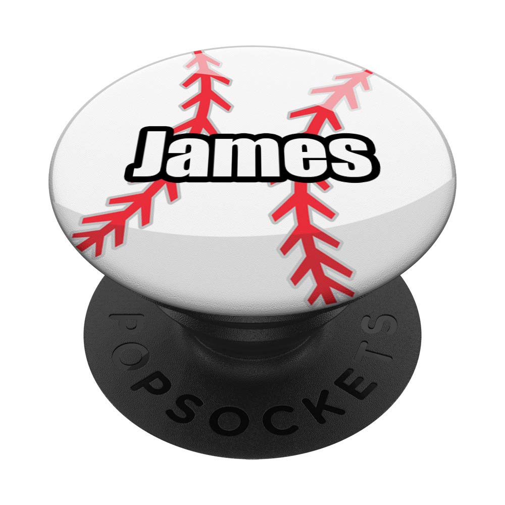Custom Baseball Design Phone Stand - Personalized Name Engraved Holder for iPhone & Android - Perfect for Desk, Car, and Home Use