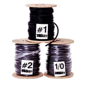 100 Ft. #2 AWG Welding Cable - Flexible, Durable Copper Wire for Automotive, Marine & Industrial Use - High Temperature Resistant Flexaprene Jacket - Perfect for Welders, Generators & Heavy Equipment