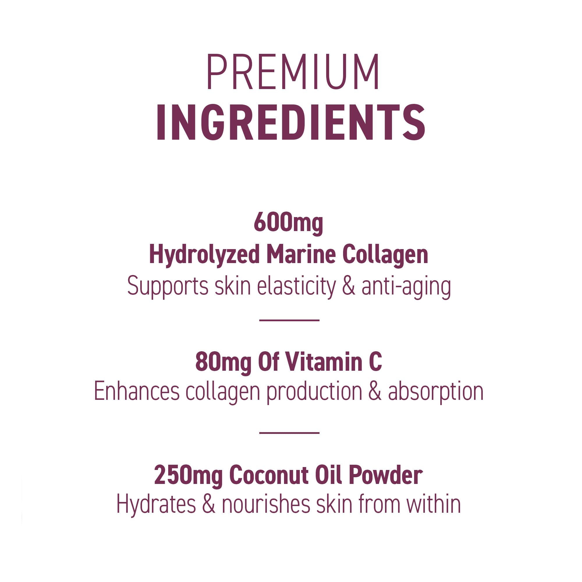 Applied Nutrition Collagen + Coconut Supplement - 180 Capsules | Supports Skin, Hair & Joint Health | Perfect for Daily Beauty & Wellness Routine