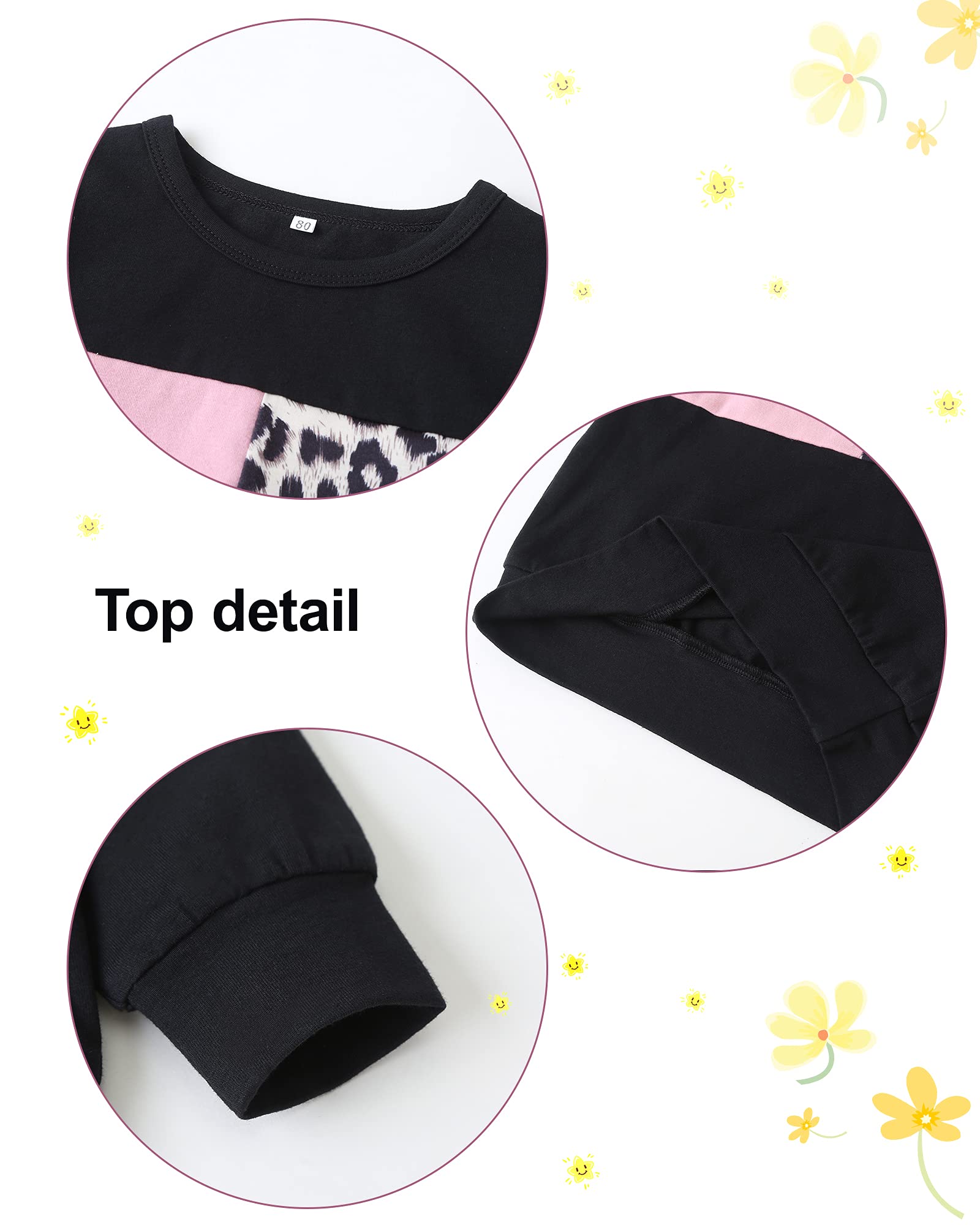 WESIDOM Baby Girl Clothes Sets - 2-Piece Autumn Long Sleeve Outfits & Toddler Girl Sweater Sets | Cute Fall Fashion for Playdates, Family Photos & Seasonal Events