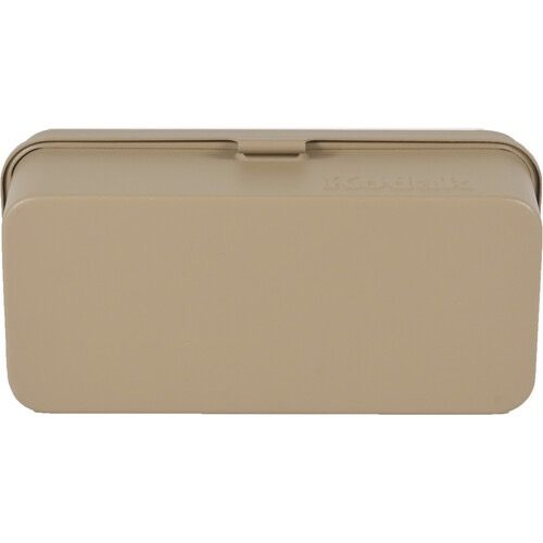 Kodak Steel 120/135mm Film Storage Case with Beige Lid & Body - Perfect for Photographers, Film Enthusiasts & Travel Protection
