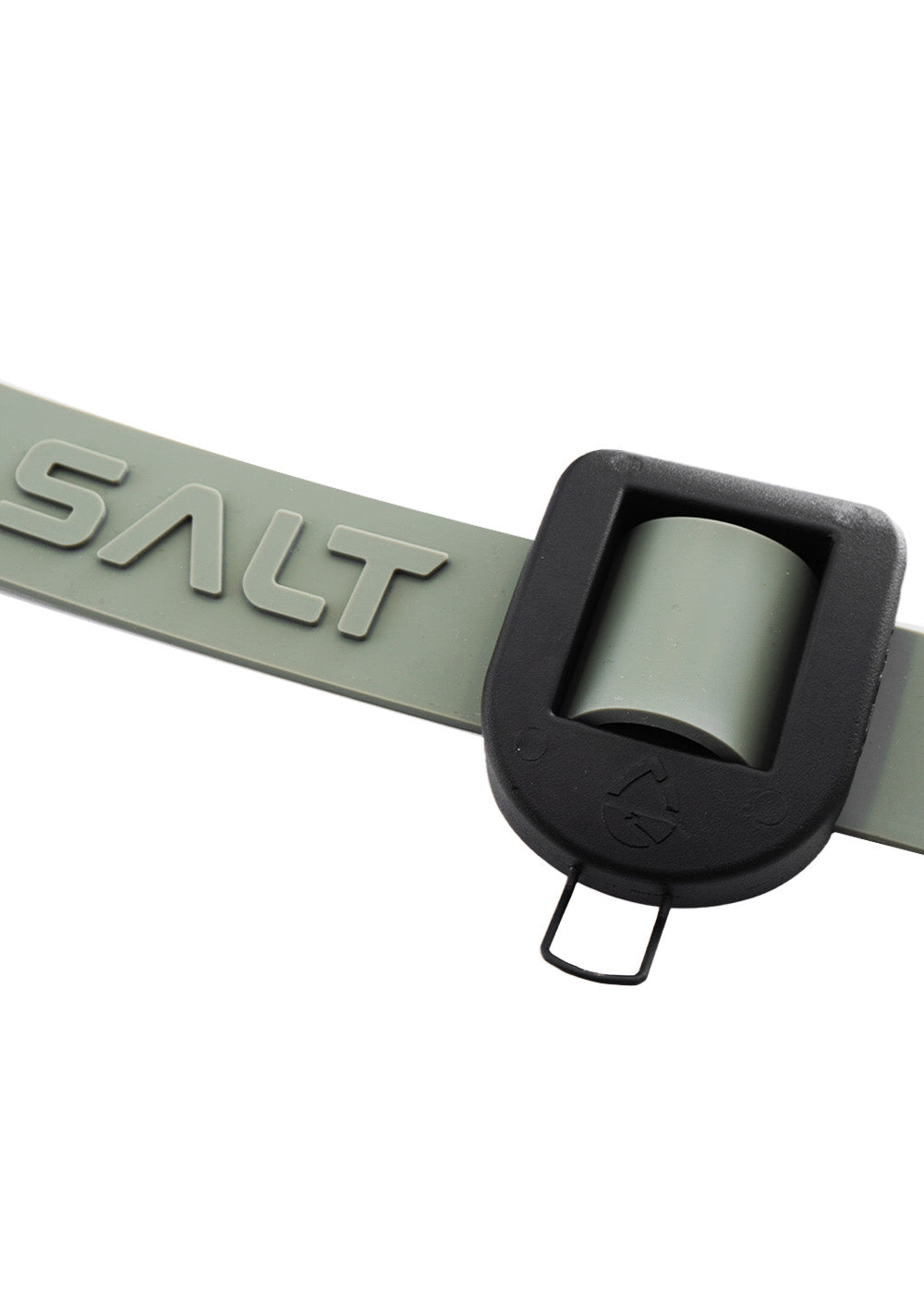 1000g Black SALT Belt Weight with D-Ring - Adjustable Weighted Belt for Strength Training, Fitness & CrossFit Workouts