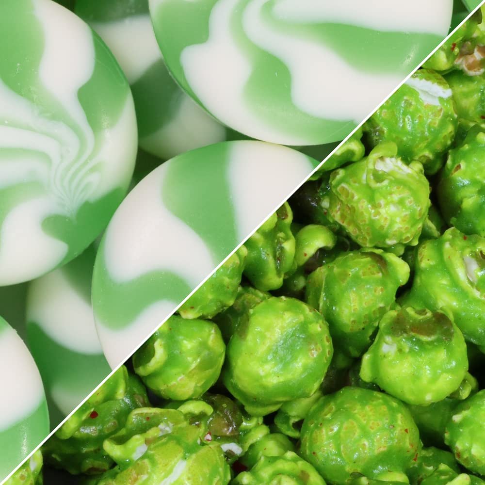 Delicious Mint Candy Popcorn - Sweet & Refreshing Snack for Movie Nights, Parties & Gifts | Crunchy Homemade-Style Treat