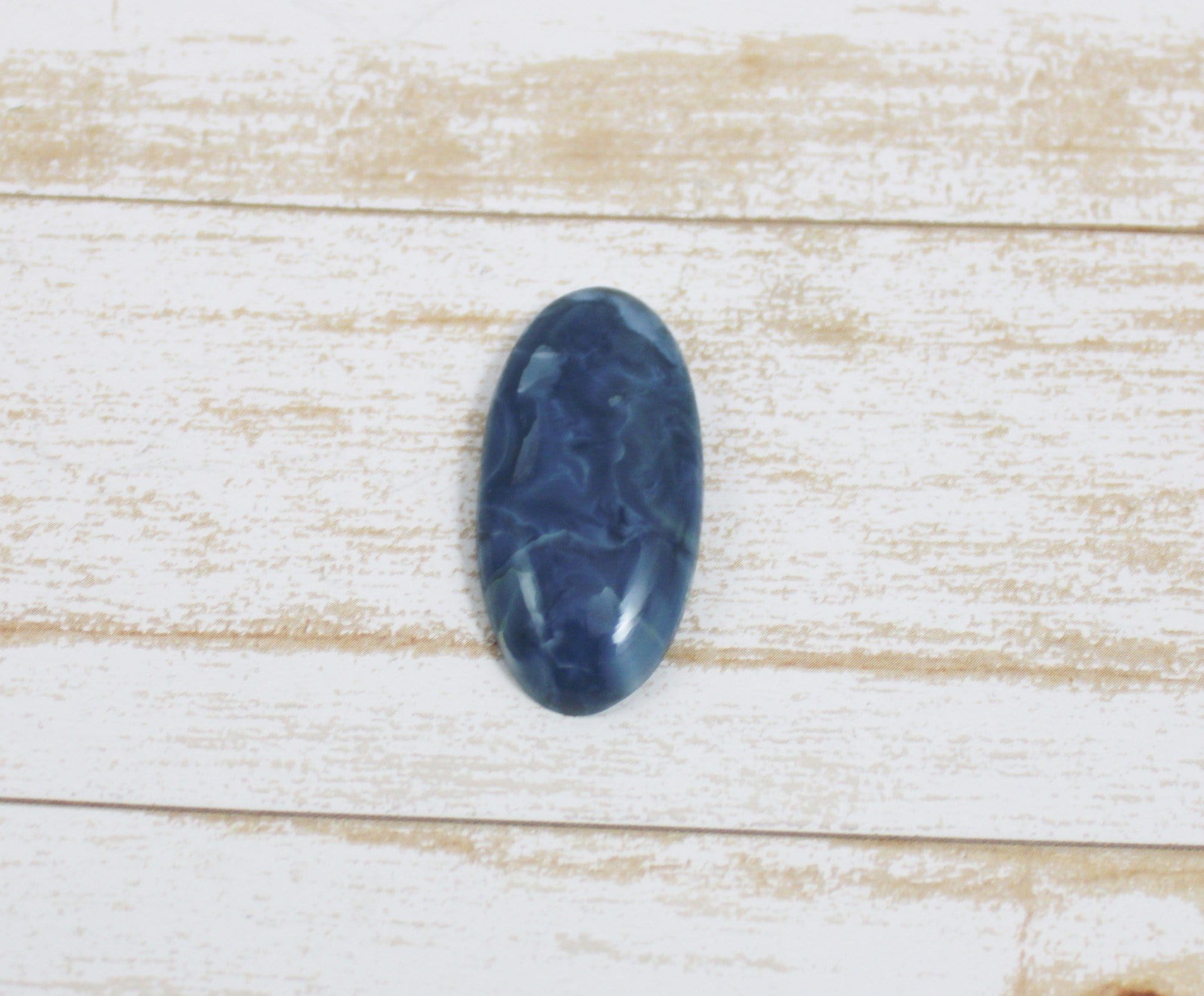 Natural Blue Opal Cabochons for Jewelry Making - High Quality Gemstone for Rings, Necklaces & DIY Crafts | Perfect for Handmade Gifts & Boho Style Accessories