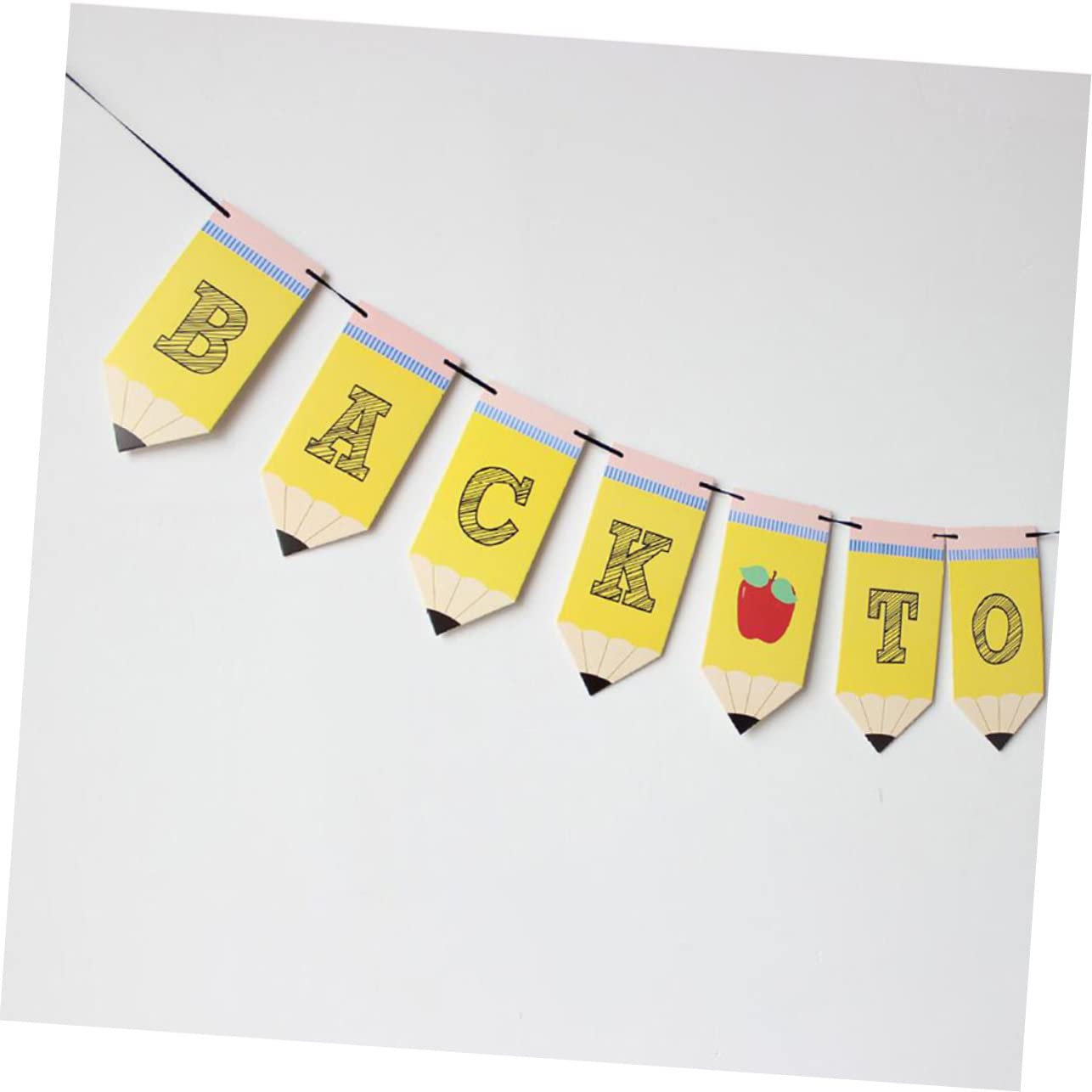 Parliky Back to School Banner - First Day of School Hanging Flag Decorations for Classroom, Party & Home Decor | Perfect for School Parties, Classroom Celebrations & Welcome Events