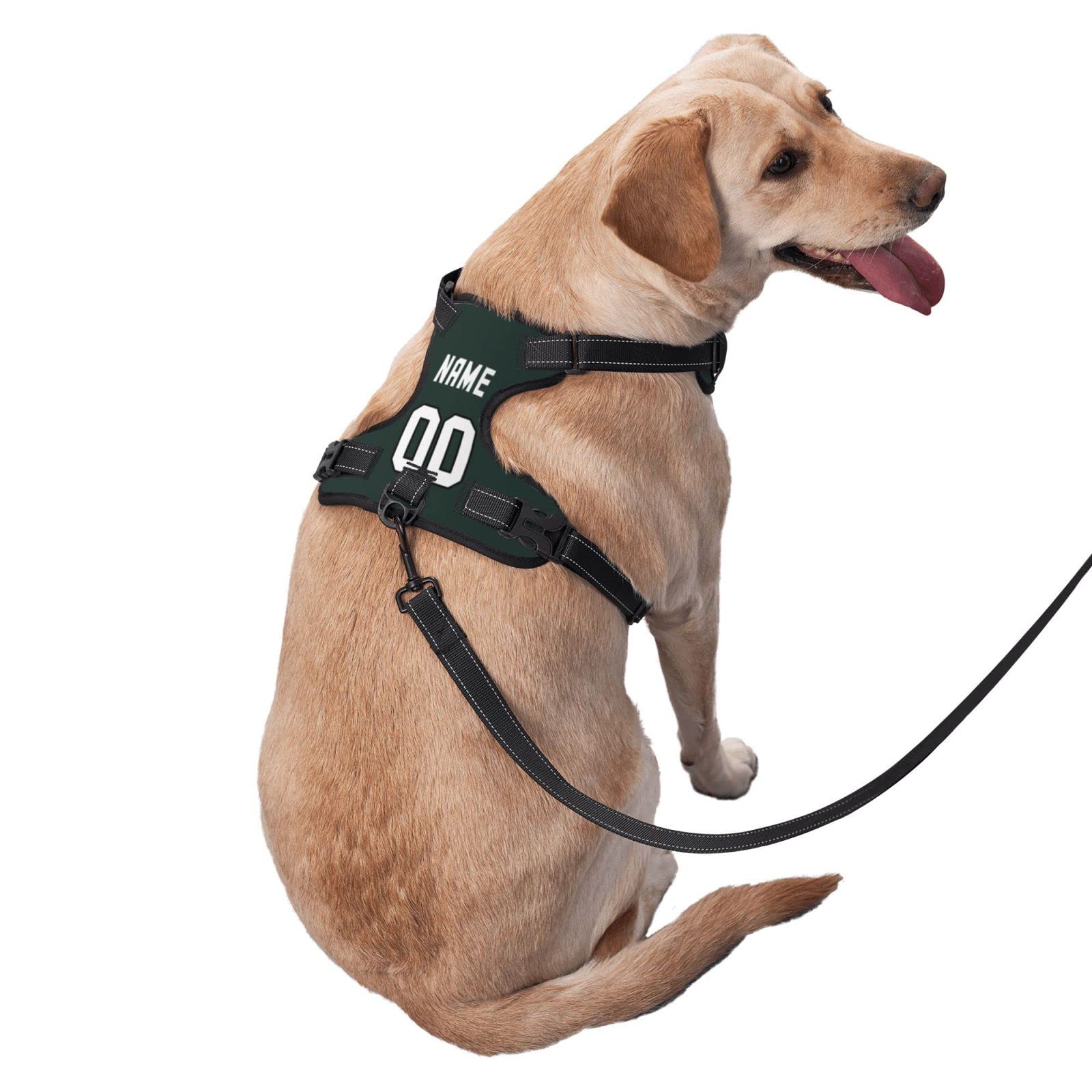 Custom Personalized Dog Harness with Name & Phone Number - Reflective Adjustable Pet Vest for Small Medium Large Dogs & Cats - Perfect for Walks, Hiking & Outdoor Adventures