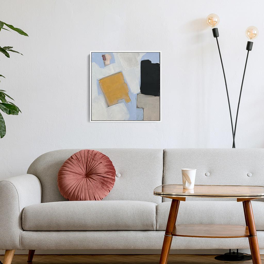 Original Traffic Painting - Handmade Wall Art for Home & Office Decor - Perfect for Living Room, Bedroom, or Office Spaces