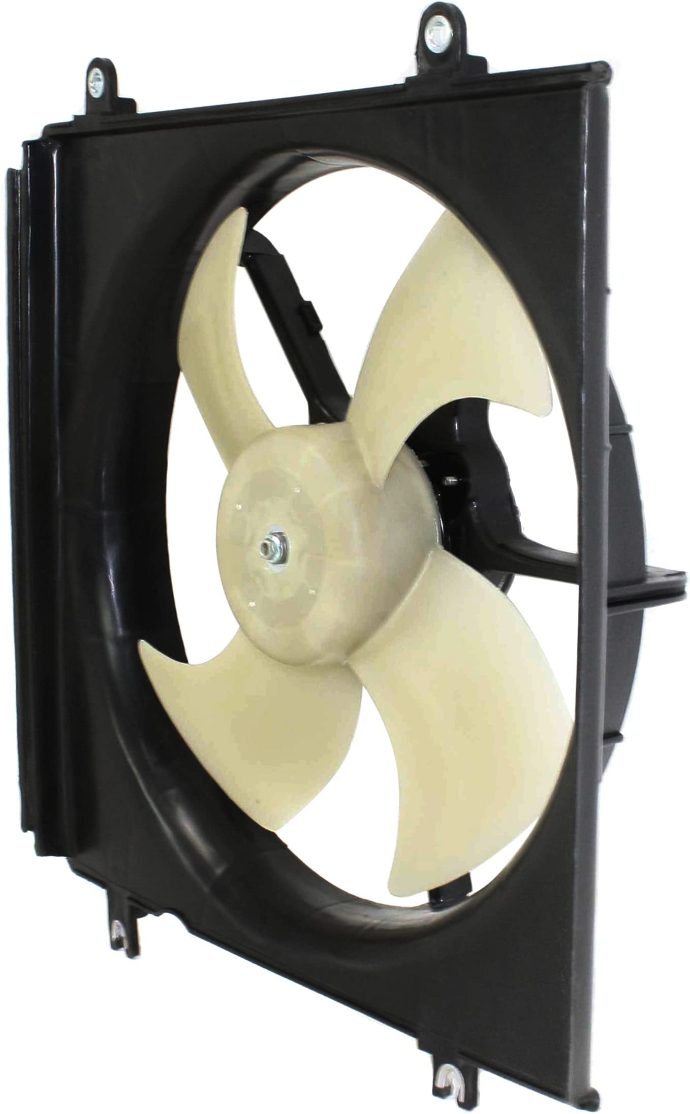 Garage-Pro Radiator and A/C Condenser Fan Set for 1997-2001 Honda CR-V - Driver & Passenger Side Replacement Parts - Perfect for Cooling System Repair & Maintenance