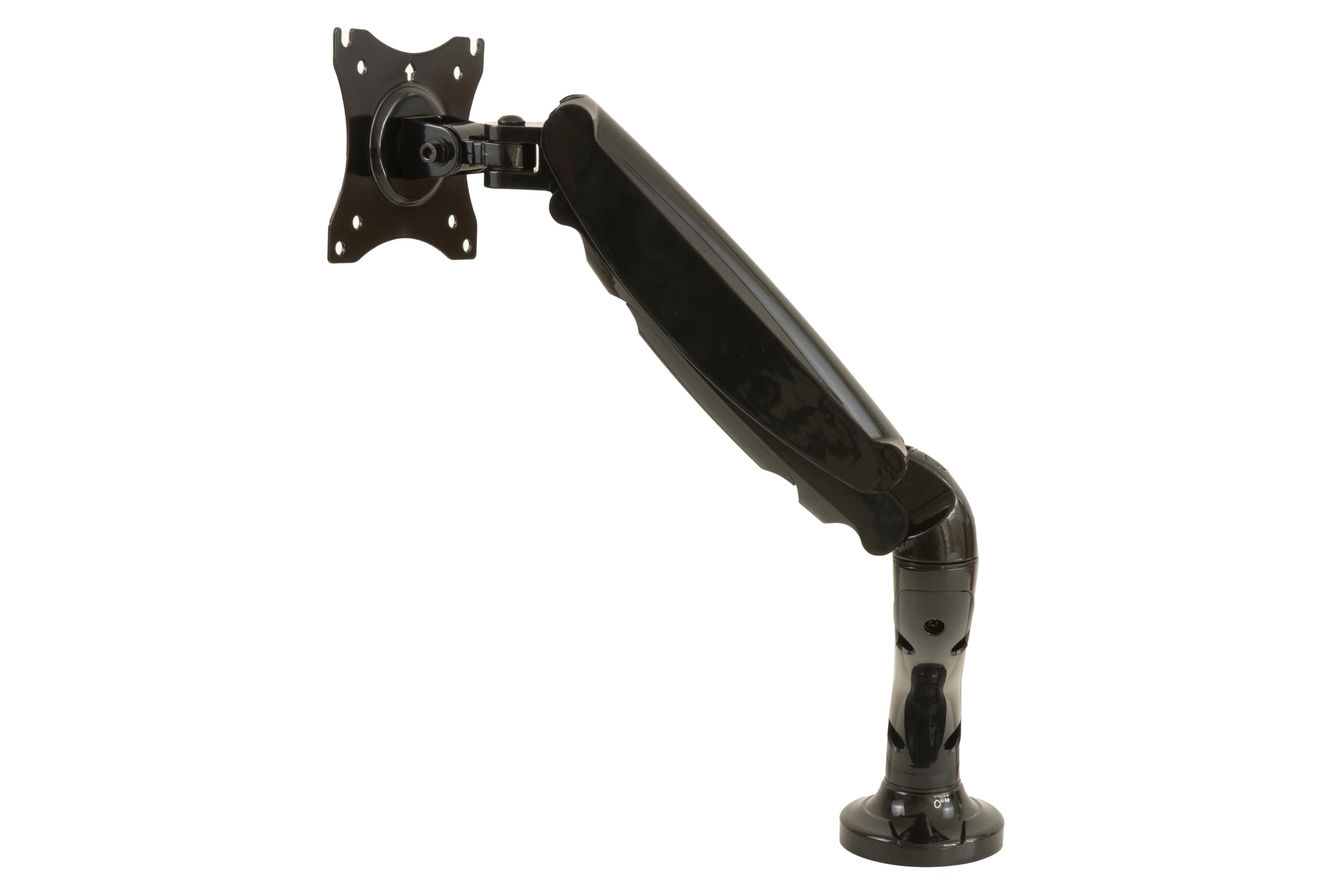 Adjustable Gas Spring Monitor Arm Stand - Ergonomic Desk Mount for Computer Screens (Up to 32