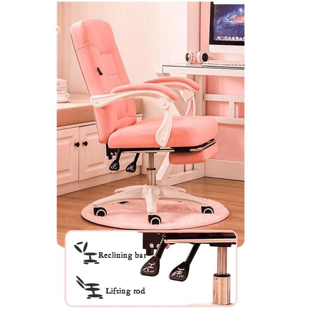 YYDS Ergonomic Gaming Chair - High Back Executive Swivel Chair with Footrest for E-Sports & Streaming (Black, Nylon Feet) - Perfect for Home Office, Gaming Setup & Live Streaming