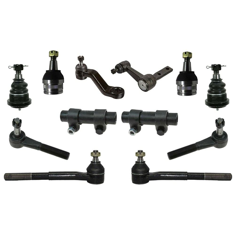 12-Piece Suspension Kit with Tie Rod Ends & Ball Joints - 52000604, 52004472, 52004473, 8952000604 - Perfect for Car Repair & Maintenance, DIY Auto Suspension Upgrades