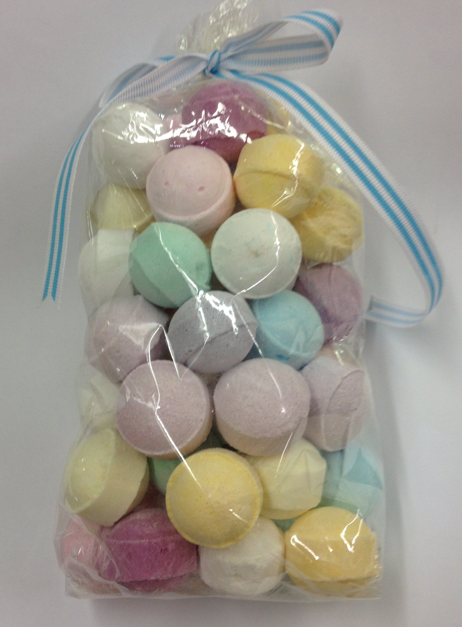 50 Relaxing Bath Bomb Chill Pills for Stress Relief & Self Care - Perfect for Spa Nights, Gifts & Aromatherapy