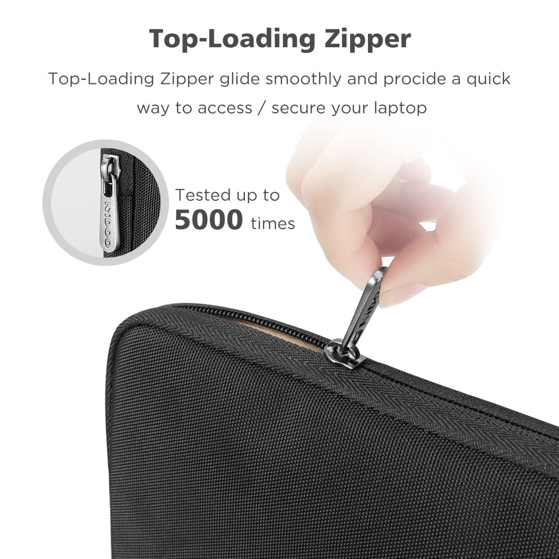 NIDOO 10 Inch Laptop Sleeve & Tablet Carrying Case - Compatible with 11
