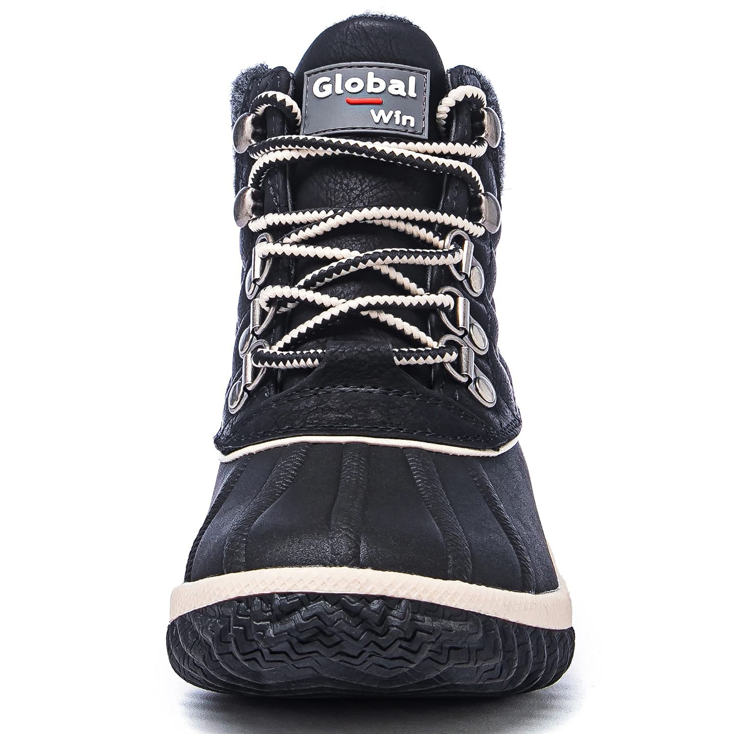GLOBALWIN Women's Winter Ankle Boots - Waterproof Snow Boots for Cold Weather, Slip Resistant Outdoor Boots for Walking, Hiking & Daily Wear