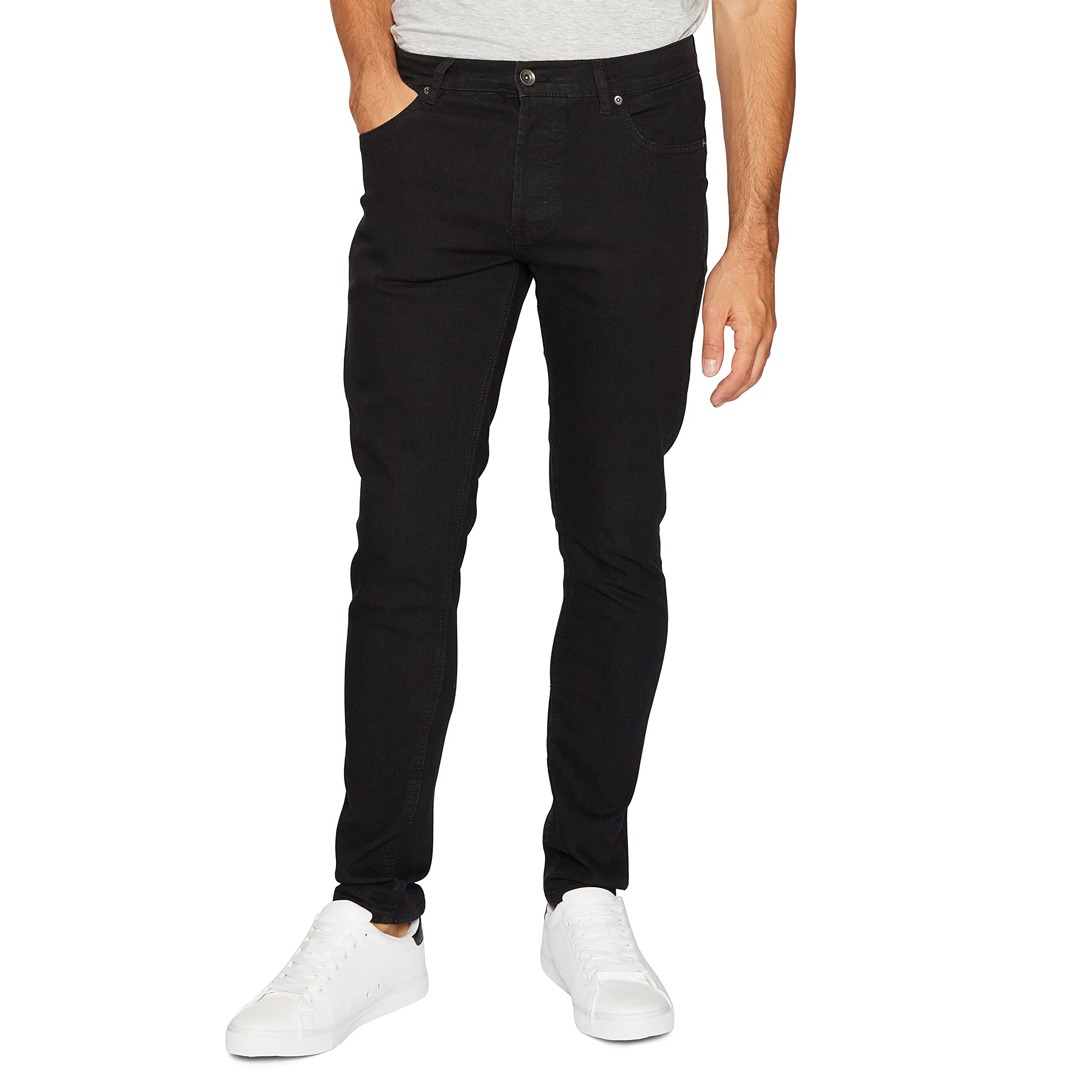 Blu Cherry Essentials Men's Slim Fit Comfortable Jeans - Stretch Denim Pants for Casual Wear & Everyday Outfits | Perfect for Work, Dating & Weekend Style