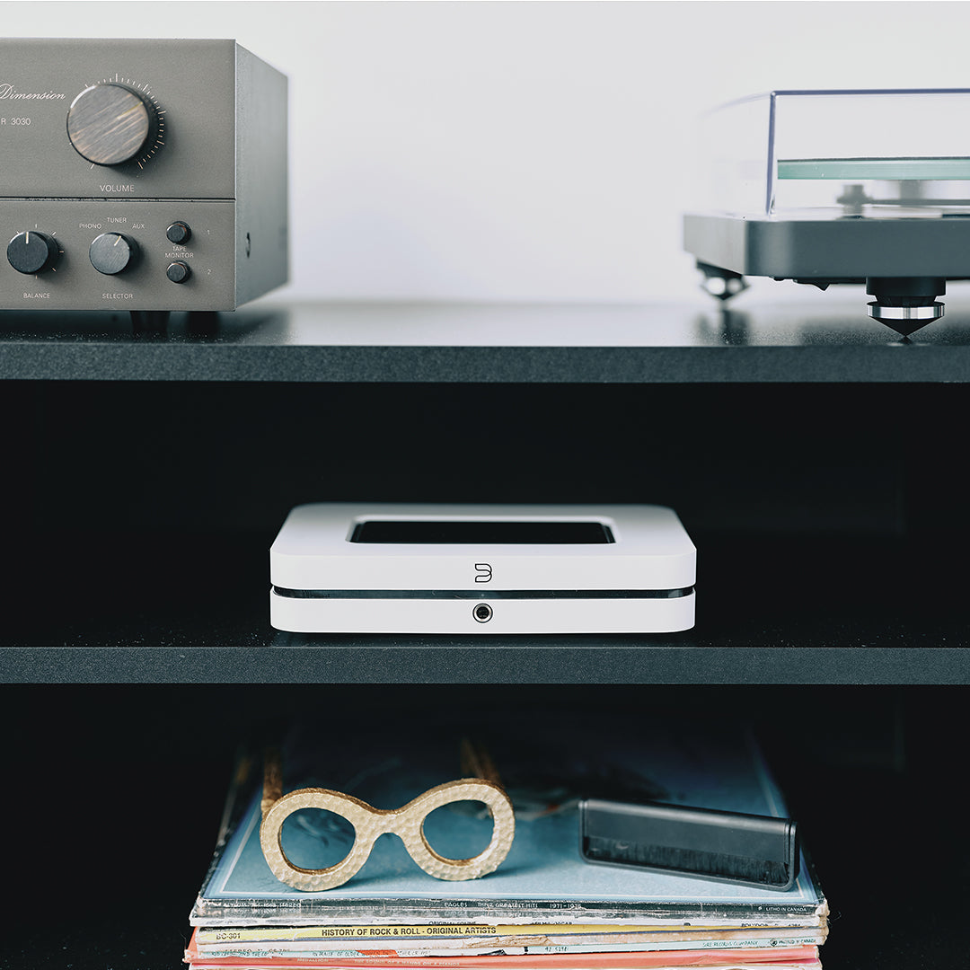 Bluesound Node (2024) Wireless Hi-Fi Music Streamer - High-Resolution Audio Player for Home Theater & Multi-Room Systems | Perfect for Audiophiles & Music Lovers