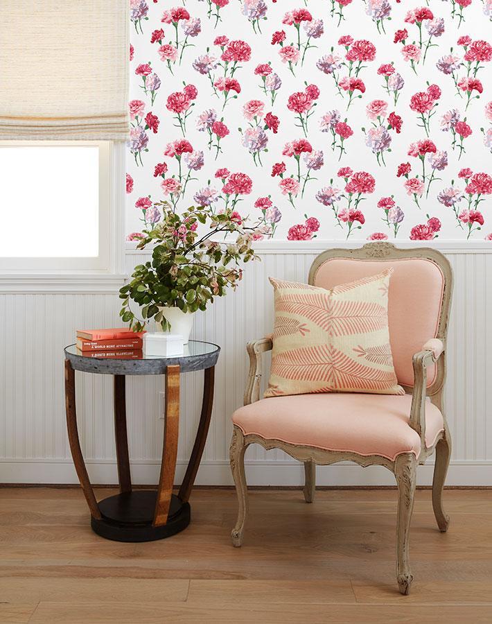 Nathan Turner's 'Mamas Favorite' White Wallpaper - Perfect for Nursery, Bedroom & Home Decor