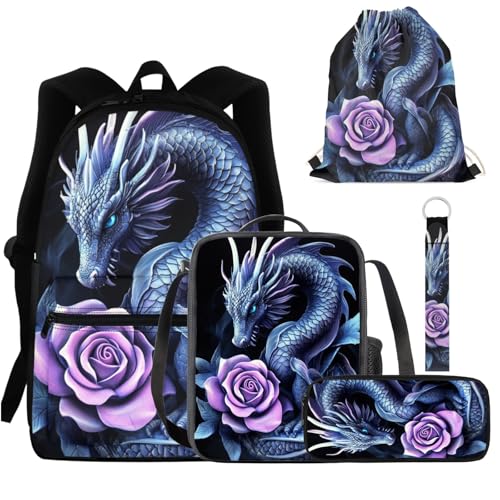 Purple Rose Dragon