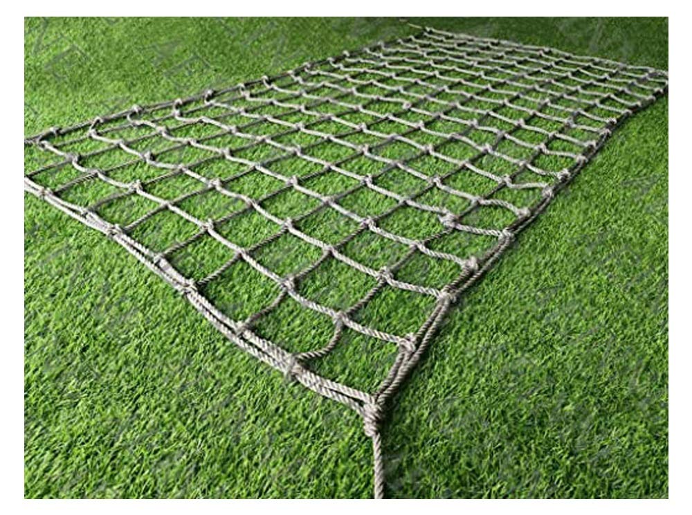 Durable Nylon Climbing Rope Net - Heavy Duty Safety Playground Mesh for Adults & Toddlers | Outdoor Swing Set, Cargo Net, Playground Equipment & Wall Decor | Perfect for Backyard Play Areas, Adventure Parks & Indoor Climbing Gyms