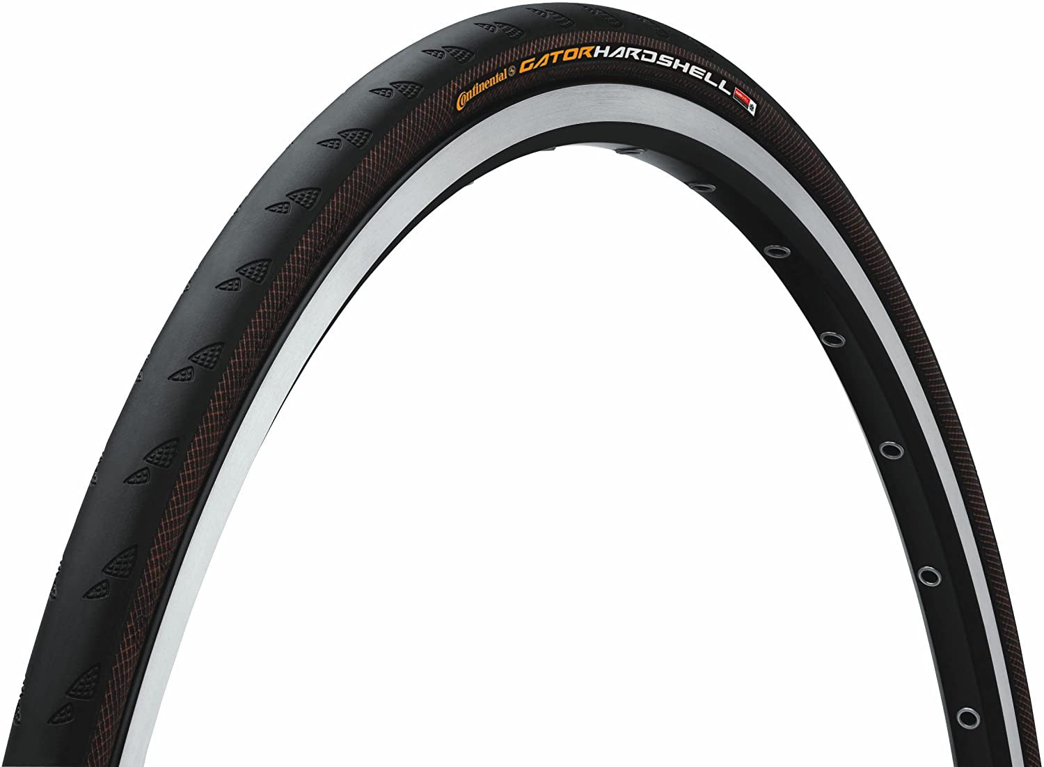Continental Gator Hardshell Duraskin Folding Bike Tire - Durable Puncture-Resistant Bicycle Tires for Mountain & Road Bikes - Perfect for Commuting, Touring & Off-Road Adventures