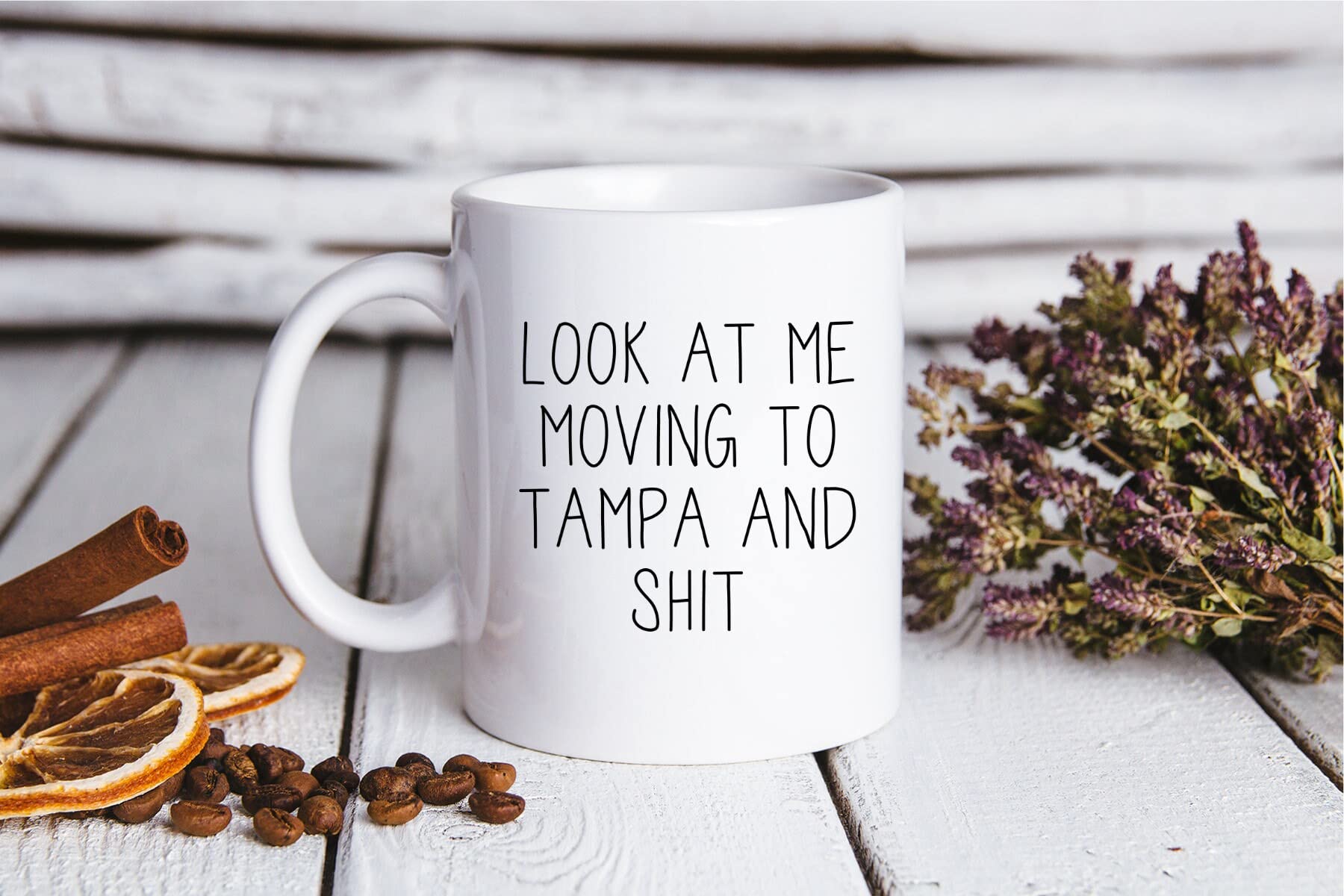 Moving to Tampa Gifts - Florida Relocation Coffee Mug & Cup for Men & Women - Perfect Housewarming, Birthday & Farewell Present - Ideal for New Residents & Florida Lovers