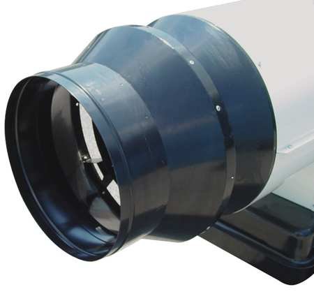 Heater Duct Outlet Adapter - Universal HVAC Vent Connector for Home & Garage Heating Systems - Perfect for Forced Air Systems, Furnaces, and Portable Heaters