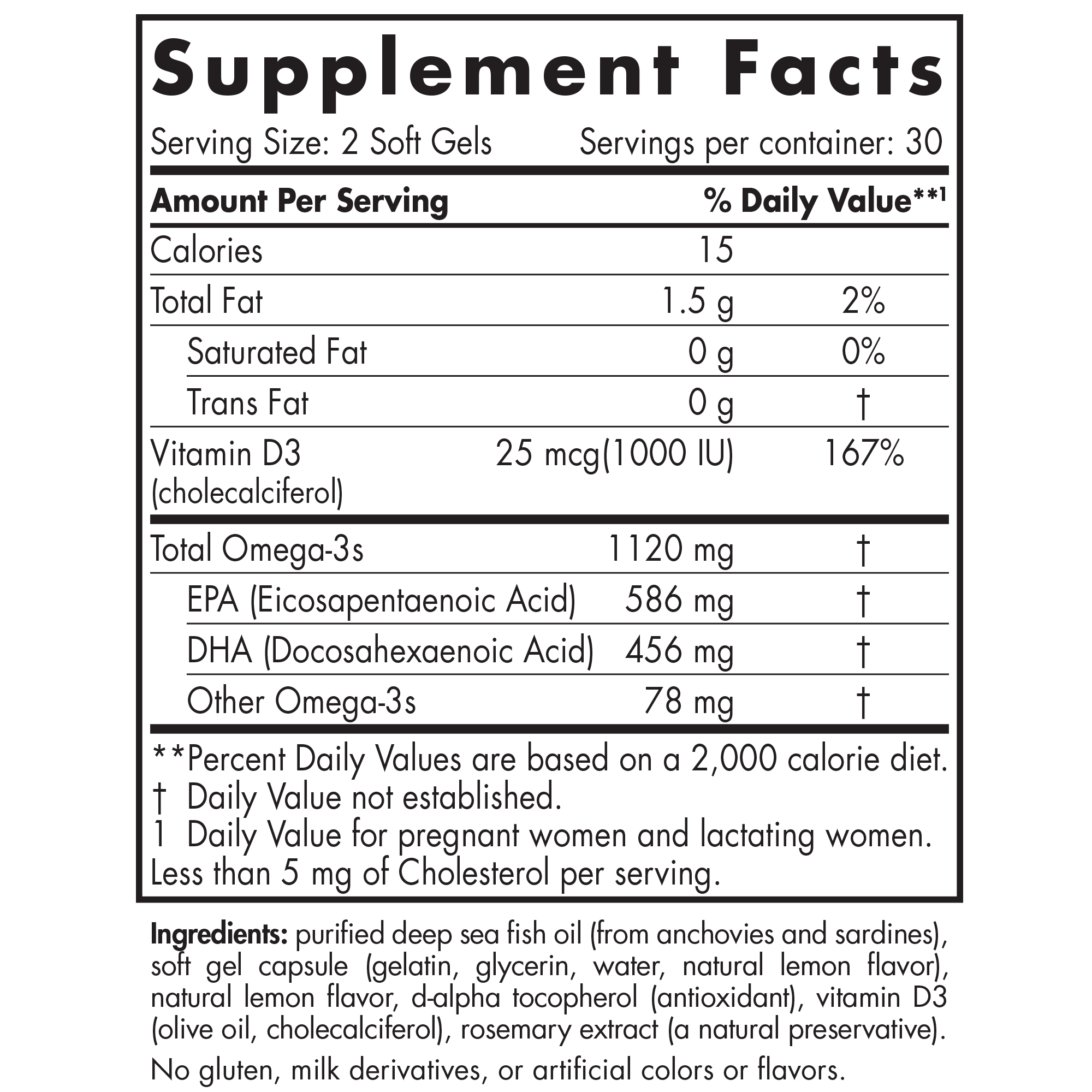 Premium Postnatal Omega-3 Fish Oil Supplement for New Moms - DHA & EPA for Postpartum Recovery, Breastfeeding Support & Baby Brain Development - Ideal for Post-Pregnancy Wellness & Lactation Nutrition