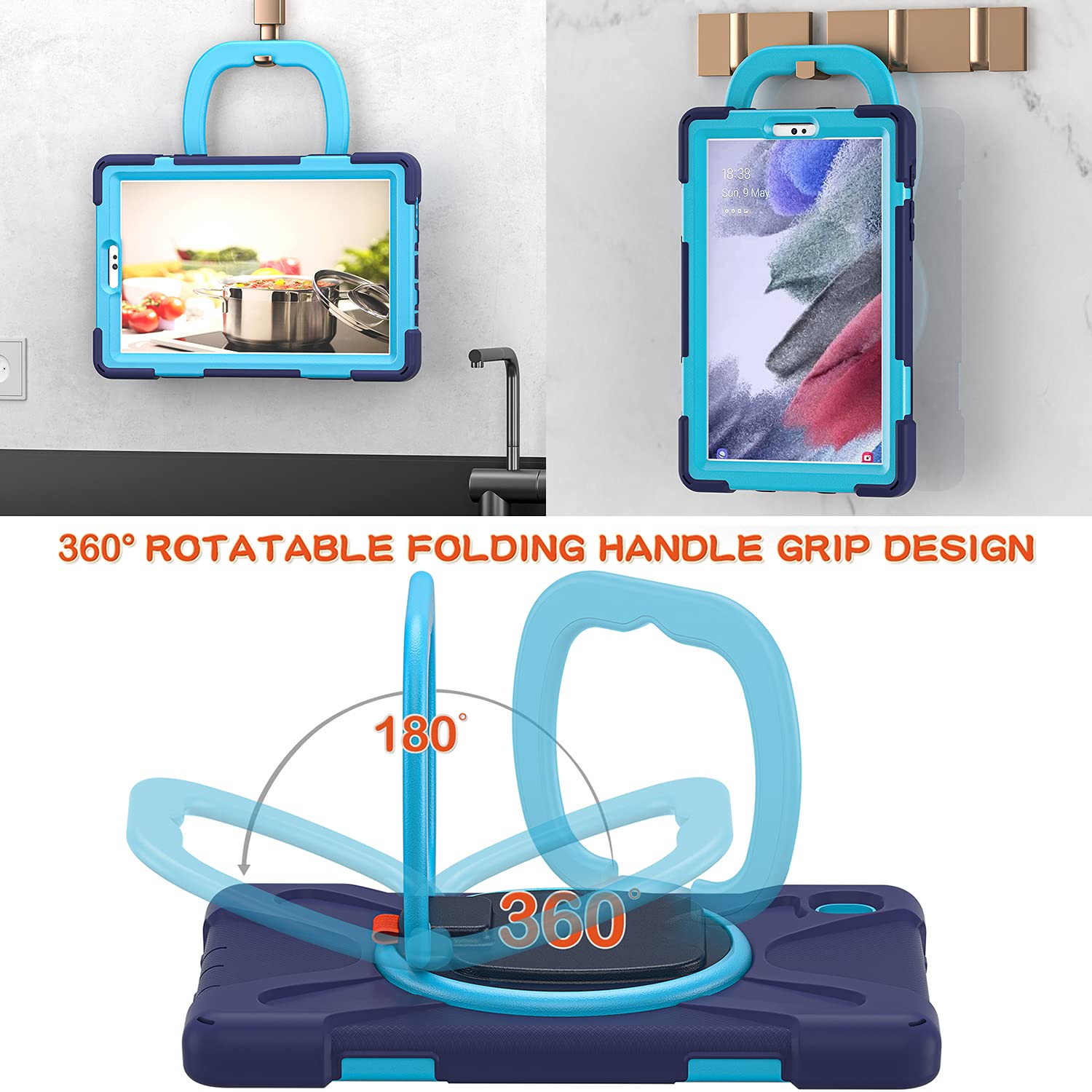 Rugged Protective Case for Samsung Galaxy Tab A7 Lite 8.7