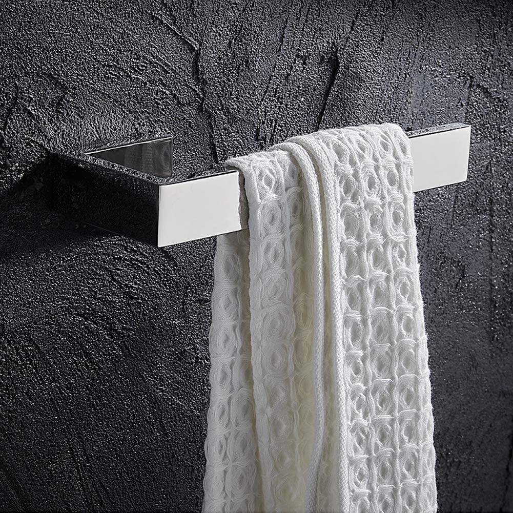 Stainless Steel Hand Towel Bar - SUS304 Chrome Polished Bathroom Towel Holder for Kitchen & Bathroom Accessories - Perfect for Home, Hotel, and Spa Use