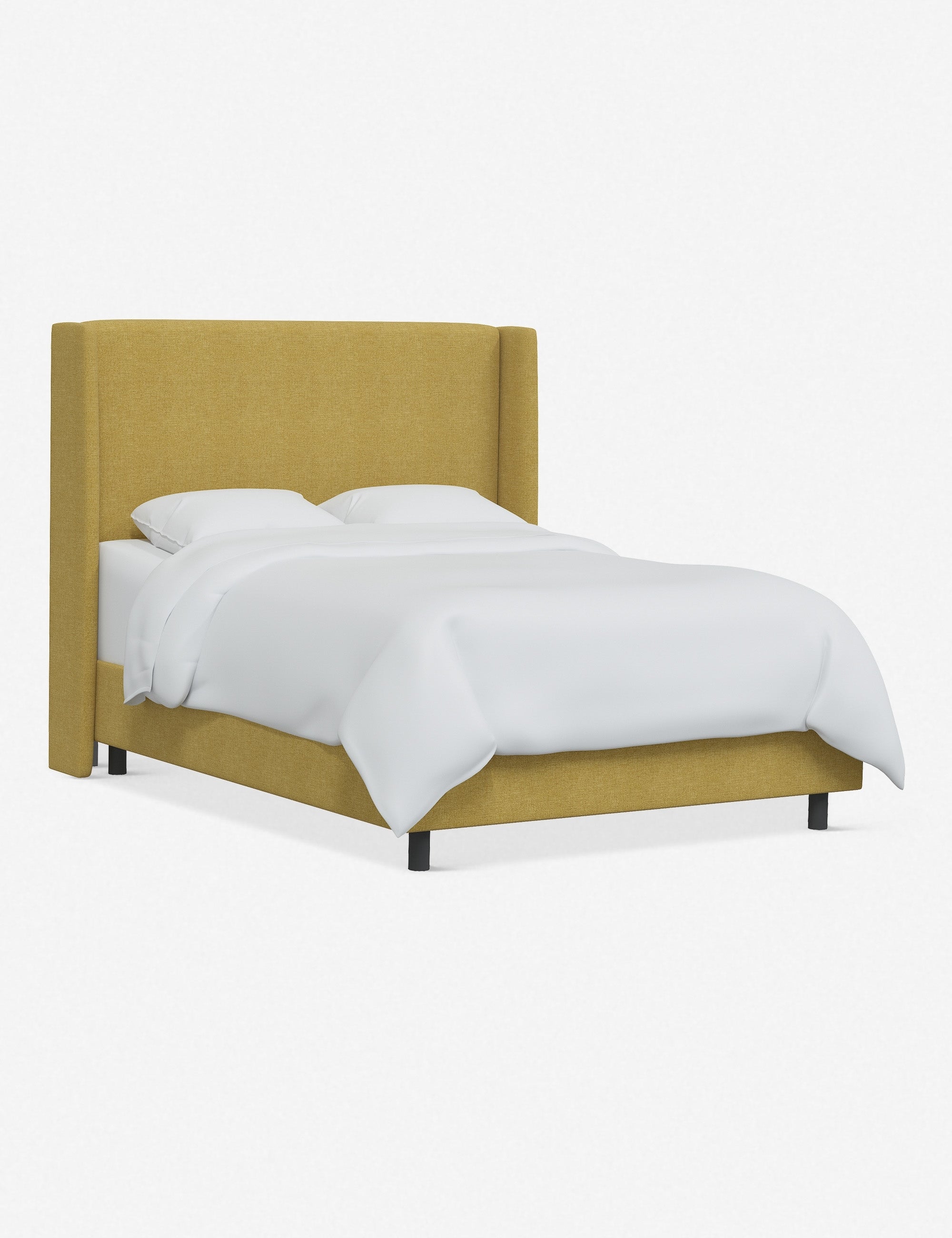 Adara Bed - Queen Size Platform Bed Frame with Headboard, Modern Wooden Bed for Bedroom - Perfect for Master Bedroom, Guest Room, and Home Decor