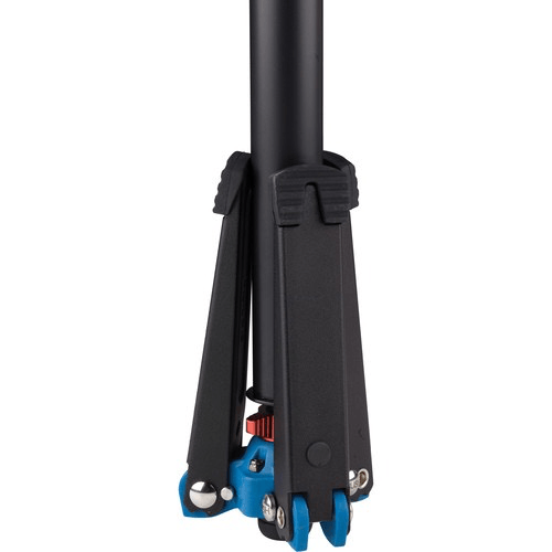 Benro A48FD Series 4 Aluminum Monopod with 3 Leg Locking Base - Lightweight Camera Support for Photography & Videography - Perfect for Travel, Sports & Outdoor Shooting