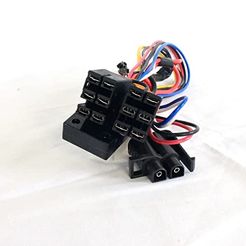 12 Volt Wires Harness Connector for Action Wheels Yamaha Raptor Battery Powered Ride On ATV - Replacement Electrical Kit for Kids Electric Toy Vehicles, Perfect for DIY Repairs & Maintenance