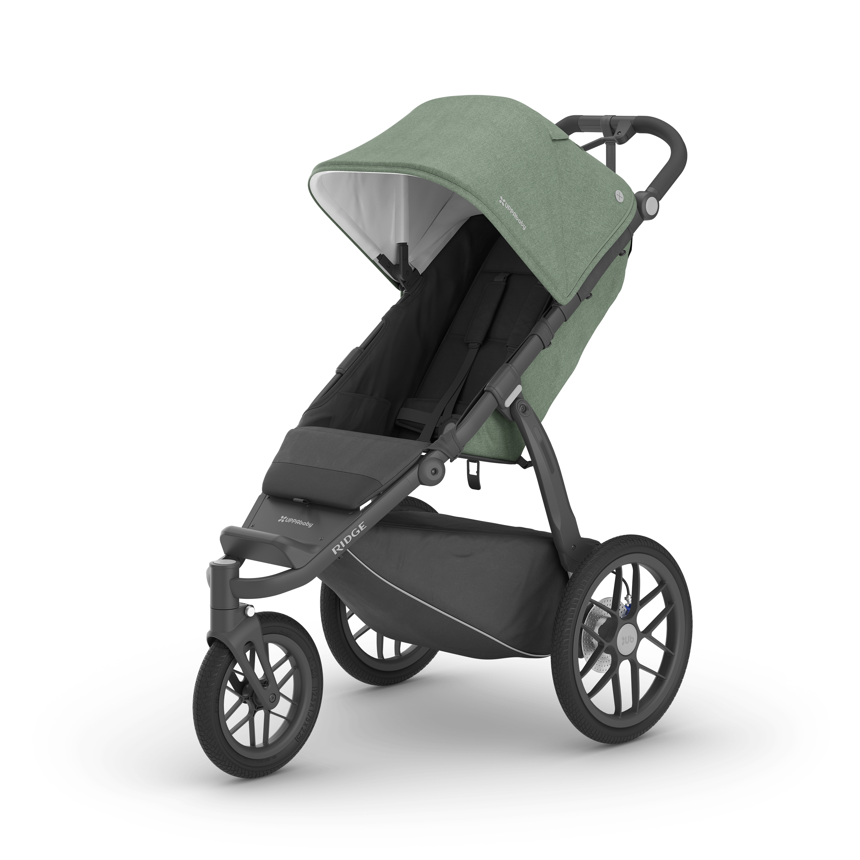UPPAbaby Ridge All-Terrain Jogging Stroller - Lightweight Compact Travel Stroller for Running, Hiking & Outdoor Adventures