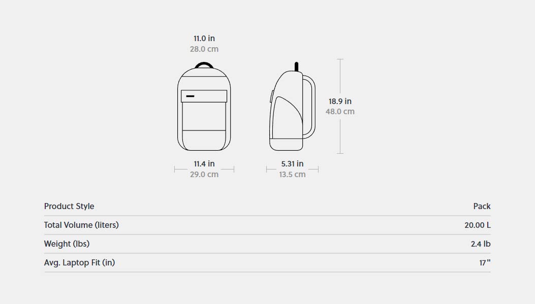 Timbuk2 Authority Laptop Backpack Deluxe - Waterproof 17 Inch Laptop Bag with USB Charging Port, Eco-Friendly Nightfall Fabric - Perfect for Work, Travel & College
