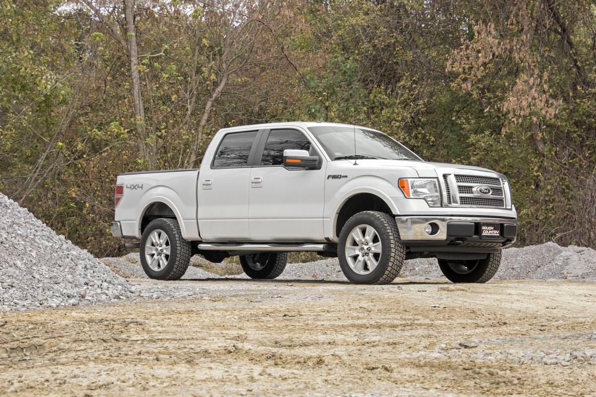 2 Inch Lift Leveling Kit for Ford F-150 2WD/4WD (2009-2013) - Heavy Duty Aluminum Suspension Upgrade - Perfect for Off-Roading, Towing & Improved Ground Clearance