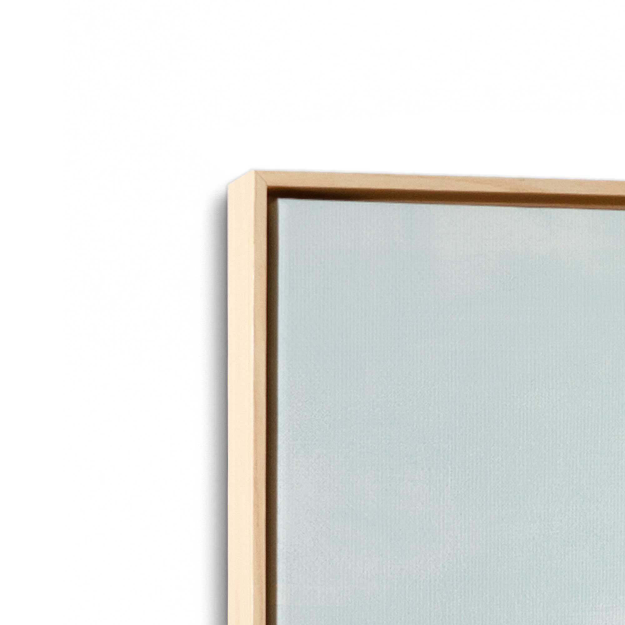 Cloudy Shoreline Hues - Set of 2 Premium Canvas Wall Art Prints for Coastal Home Decor | Perfect for Living Room, Bedroom & Beach House