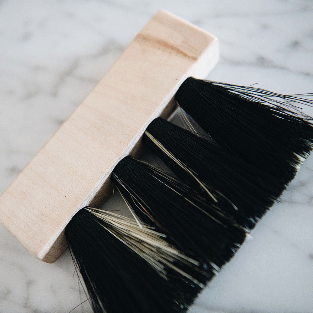 Premium Medium Wooden Counter Brush No. MT0936 - Natural Wood Handle for Kitchen, Bar & Restaurant Cleaning - Durable Bristles for Countertops, Tables & Surfaces