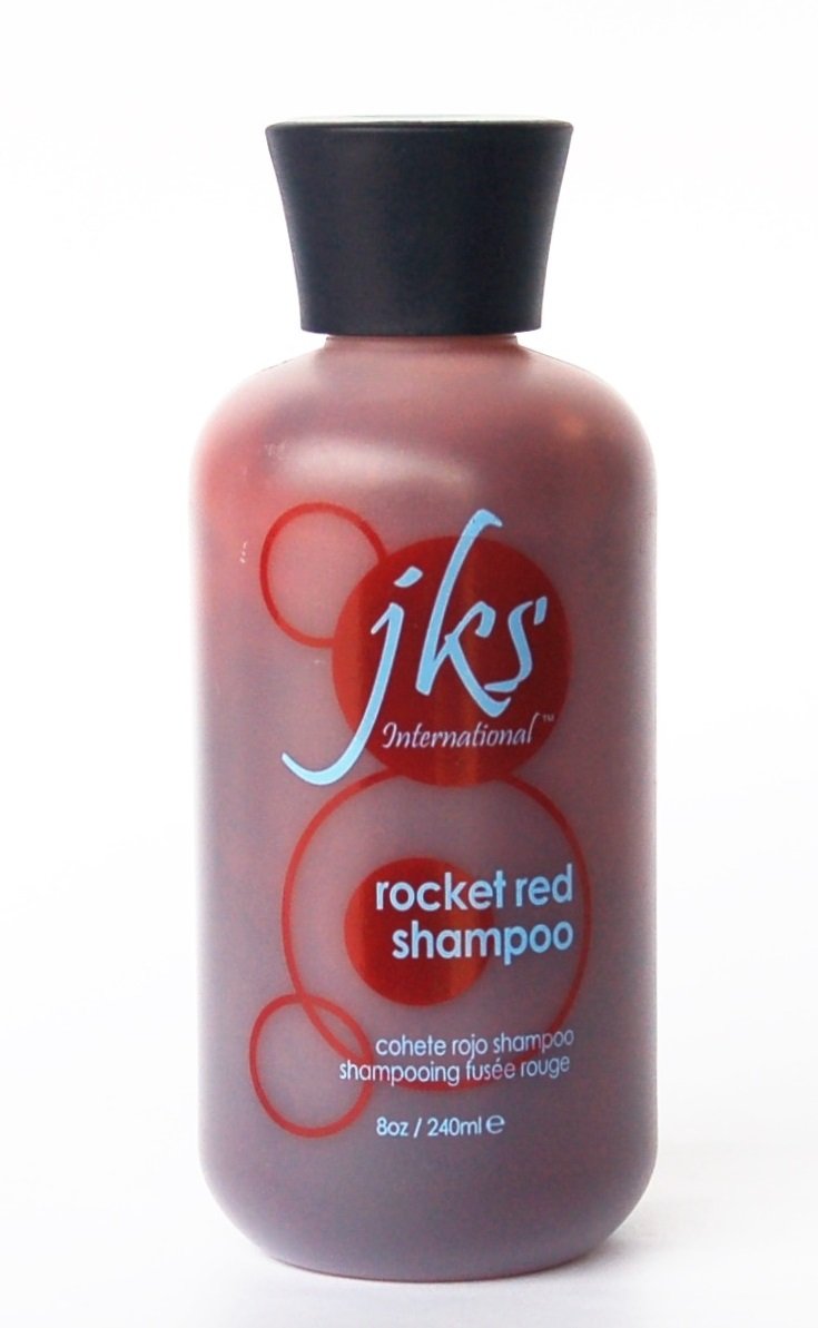 JKS® Rocket Red Shampoo - Award-Winning Color Enhancing Shampoo for Vibrant Red Hair | 8oz Bottle | Perfect for Color-Treated & Faded Red Hair Maintenance