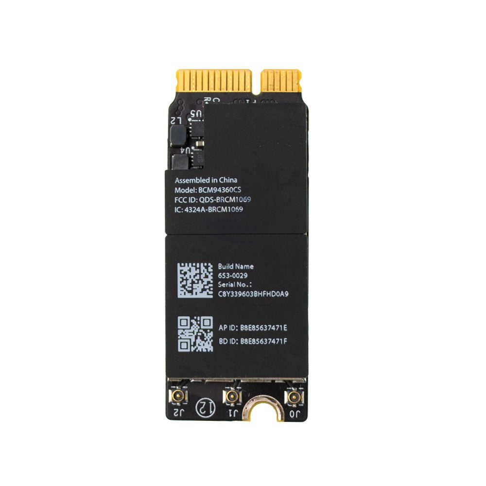 Original Title: AirPort Wireless Network Card for MacBook Pro Retina 13 A1502 / 15'' A1398 (2013 2014)   Optimized Title: **Original Apple AirPort Wireless Network Card for MacBook Pro Retina 13
