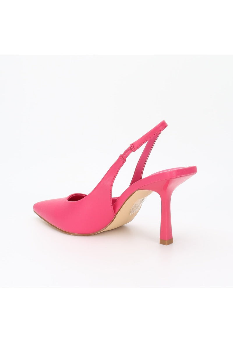 BEVERLY HEELED PUMP SHOES - Women's High Heel Dress Pumps in Fuchsia Pink for Office, Party & Special Occasions