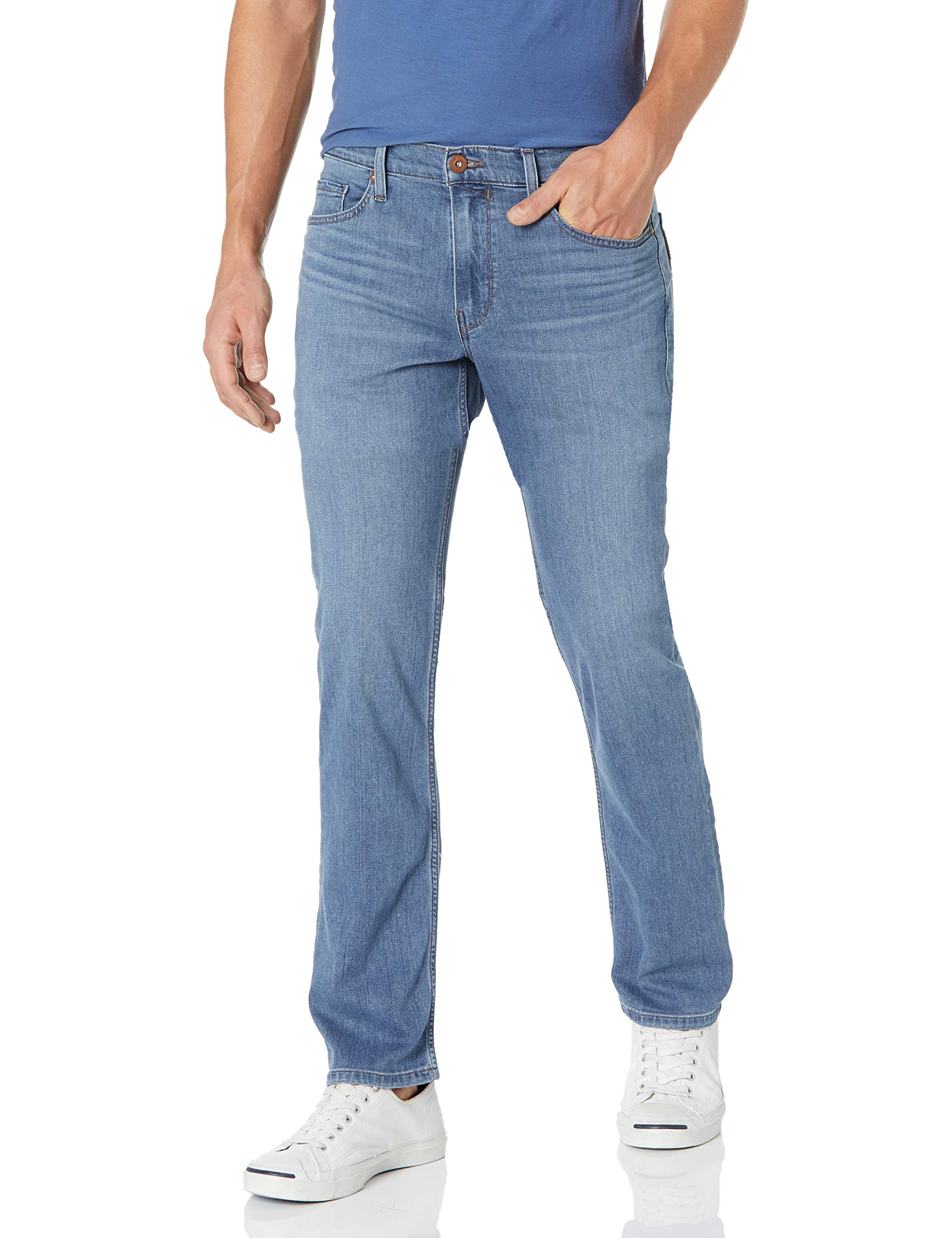 PAIGE Men's Normandie Transcend Jeans - Slim Fit Stretch Denim Pants for Casual Wear & Everyday Comfort | Perfect for Office, Dating & Weekend Outings