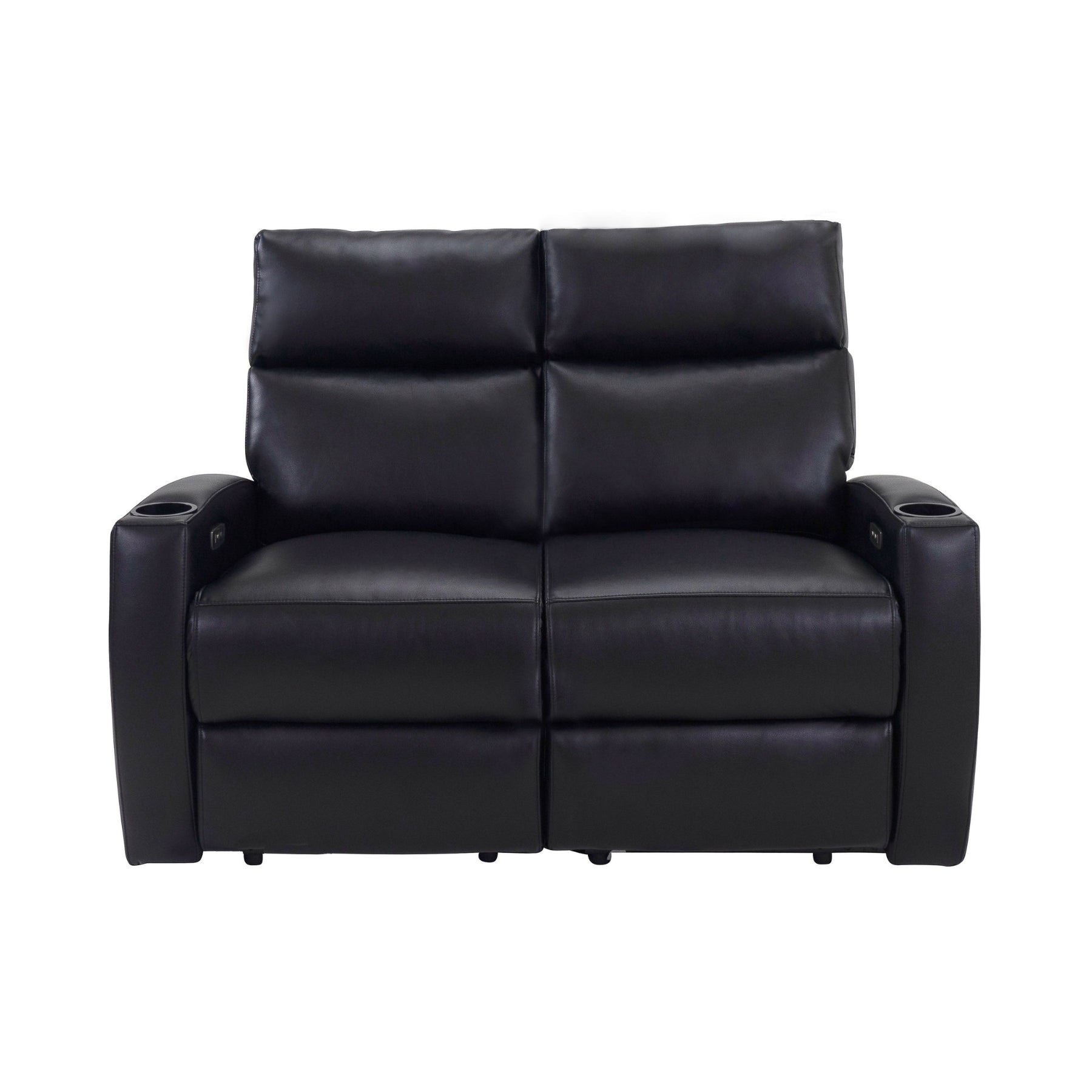 RowOne Galaxy II Recliner Theater Seating - Premium Home Cinema Sofa with Cup Holders & USB Charging | Perfect for Movie Nights & Gaming Setup