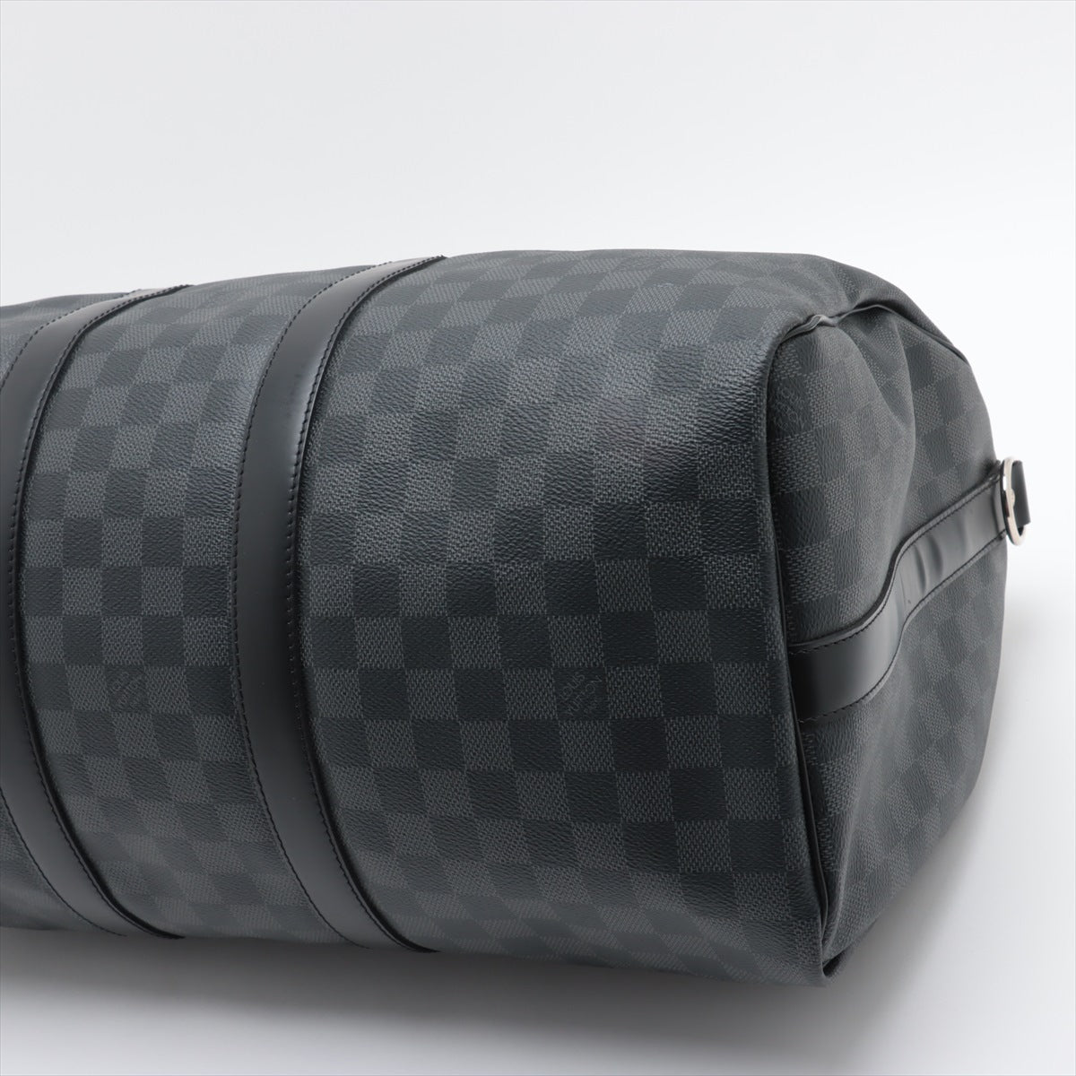 Louis Vuitton Damier Graphite Keepall Bandoulière 45 Travel Duffle Bag - Preorder | Stylish Carry-On Luggage for Business Trips & Weekend Getaways