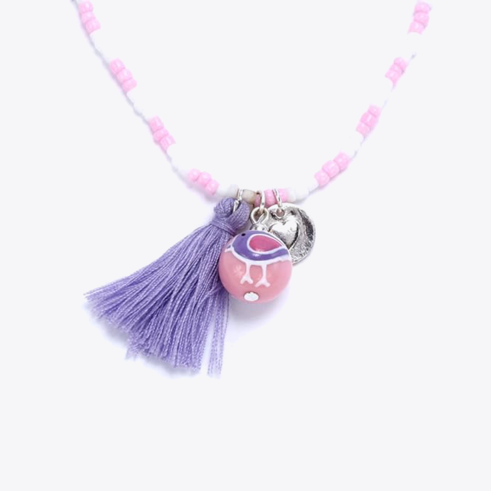 Elegant Pink Bird Pendant Necklace for Women - Perfect for Casual Wear, Date Nights & Gift Giving