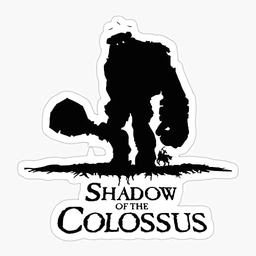 Video Shadow of the Colossus Game Sticker Decal - Premium Vinyl Peel & Stick for Laptops, Phones, Gaming Consoles - Perfect for Gamers & Anime Fans