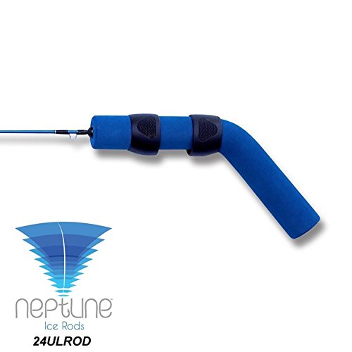 Premium Neptune Ice Fishing Rods - Durable & Sensitive for Winter Angling - Perfect for Ice Fishing, Lake Trout, and Perch - Great for Outdoor Adventures & Cold Weather Fishing