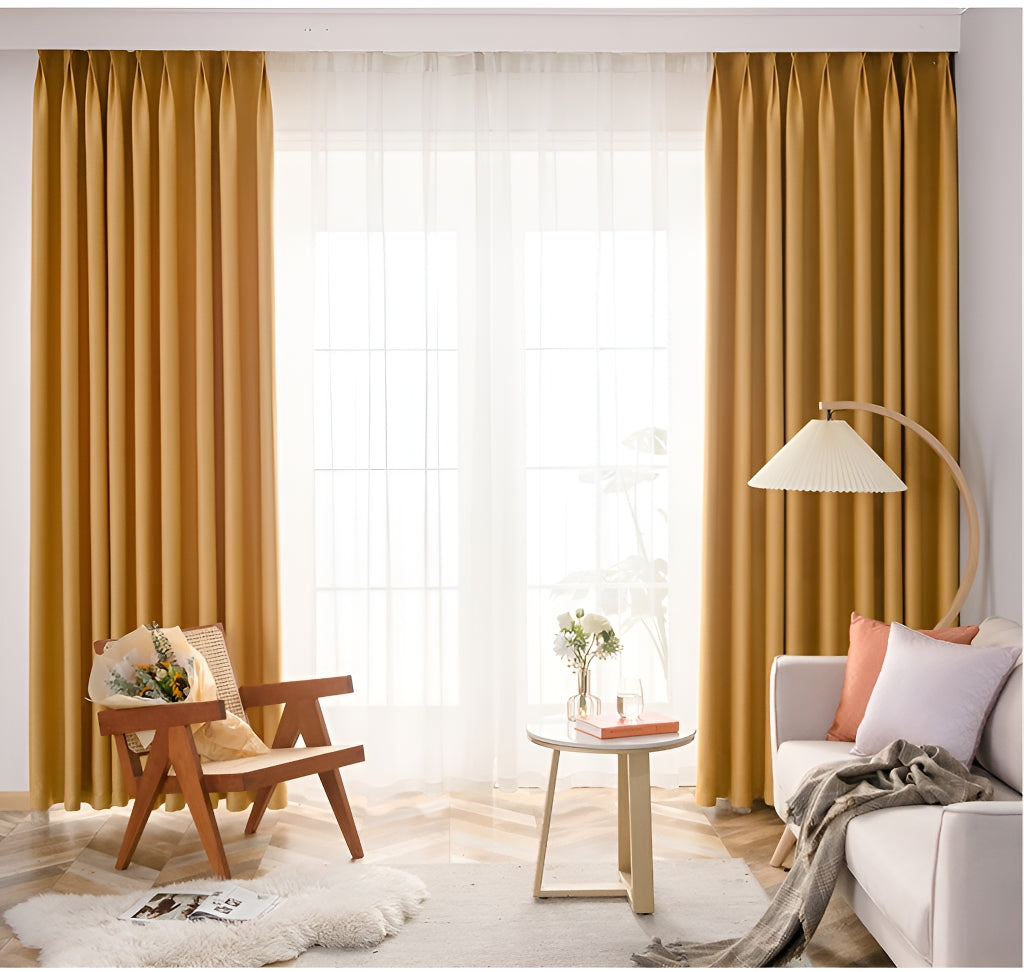 Josie Curtain Fabric Swatch Samples - Premium Upholstery & Drapery Material for Home Decor - Perfect for Living Room, Bedroom & Window Treatments