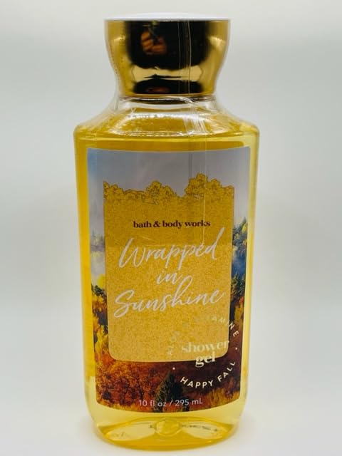 Wrapped In Sunshine Shower Gel - 10oz Hydrating Body Wash with Vitamin E for Soft Skin | Perfect for Daily Use & Spa Days
