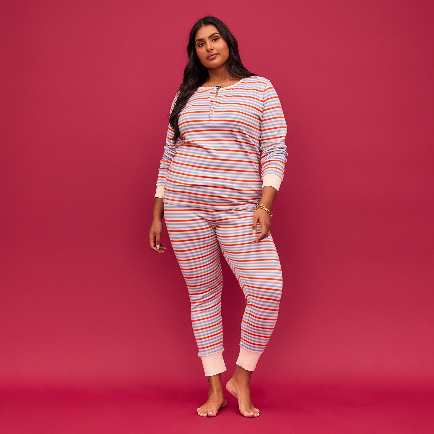 Zora Soft & Breathable Cotton Pajama Set for Women - Comfortable Sleepwear for Nighttime & Lounge Wear - Perfect for Relaxing at Home, Travel & Gift Giving