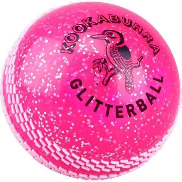 Kookaburra Glitter Cricket Ball - Official Size & Weight for Training & Matches - Perfect for Practice, Games & Gifts